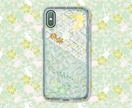 ハンドメイドダイヤモンドケースあります ダイヤモンドケースは柔らかくスマホの色が反映されて綺麗です イメージ2