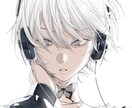 美麗な人物イラストを制作します 配信用サムネやビジュアルイラストなど！気軽にご相談ください！ イメージ1