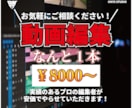 あなたの動画編集させていただきます あらゆる映像表現に、ひとつ上のクオリティを イメージ1