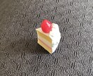 粘土ミニチュアのケーキの作り方教えます 粘土でイチゴのケーキを作りましょう イメージ3