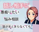 友人、親に言えない愚痴や悩みを聞きます 30分間なんでもOK聞かせてください性の悩みもOKです。 イメージ1