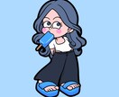 海外ポップで目立つアイコン描きます SNSで目を引くアイコンをお求めの方に イメージ5