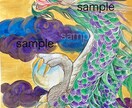 原画が好きな方、描いて欲しい神様アート描きます 原画　発送無料　神様アート　心を込めて描きます。 イメージ5