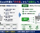 Excel集計・転記作業をVBAで自動化します 手入力・集計ミスを減らす使いやすい業務ツールを作成します イメージ2
