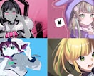 歌ってみた・1枚絵・立ち絵幅広く対応致します 商用利用無料！幅広い画風であなたの活動をお手伝い致します イメージ7