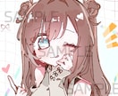 女の子のバストアップのイラスト描きます 女の子キャラクターのバストアップのイラストを描きます。 イメージ1