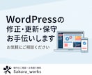 WordPressの修正・更新・保守お手伝いします 文言修正から設定までお気軽にご相談ください。 イメージ1