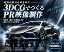 3DCGで商品・製品のPR映像を制作しますます 商品の魅力を引き出す、リアルな3DCG映像 イメージ1