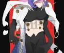 スタイリッシュ！なイラストを描きます 躍動感のある唯一無二のキャラクターイラストはいかがですか？ イメージ4