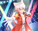 Vtuber様のパーツ分け立ち絵イラストを描きます パーツ分け費用込み！丁寧なお取引☆ イメージ2