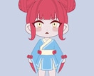 かわいいドット立ち絵制作致します お手頃価格でかわいいドットミニキャラ立ち絵をデザインから！ イメージ5