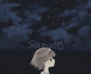 背景あり一枚絵を作成します 自然背景＋キャラクターで印象に残る一枚に仕上げます イメージ5