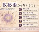 お悩みに合わせたオーダーメイド鑑定書を作成します タロットと数秘術で悩みと進む道を整理します イメージ4