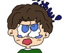 ポップでレトロなイラストを制作します SNSのアイコンなどにどうぞ✿ イメージ6