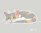 あなたのペットをイラストにします 可愛いうちの子、ポップで可愛いイラストにしたいという方へ イメージ3