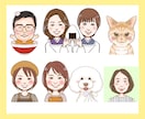似顔絵作家が雰囲気が伝わる可愛いアイコン描きます 女性向けに◎！SNSアイコンや投稿、ブログ、名刺に彩りを♪ イメージ10