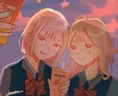背景・景色・アニメの一コマ魅せます エモいイラスト好きな人はぜひ！ イメージ5