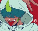 温度感のあるかっこかわいいイラストを描きます アイコンやヘッダーなど使いやすいイラストを目指します！！ イメージ5