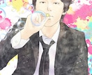 お写真から【青年漫画風似顔絵】をお描きします ♬フルカラー／SNSアイコンやプレゼントに♬ イメージ5