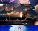 VTuber活動に◎キャライラストをお描きします アイコン/歌ってみた/Live2Dモデル/キャラデザ制作可◎ イメージ6