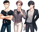 立ち絵描きます 等身高めの膝上立ち絵。TRPG等にどうぞ！ イメージ1