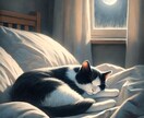 ペットと穏やかな夜を過ごせるレイキをお届けします うちの子と眠る夜の遠隔ヒーリング＋やさしい一言メッセージ イメージ2