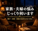 家族・夫婦の悩みをじっくり伺います 親子・夫婦・家庭の悩みを落ち着いてお聴きします イメージ1