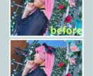 お写真加工いたします シミシワ修正、色味補正対応します イメージ1