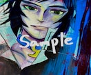 リアル×アート風に似顔絵を描きます 写真やイメージを元にアート風ポートレートを制作します イメージ3