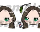 SNS用アイコン作成いたします ご依頼主様自作のキャラクターリメイクも可能☺︎※SDキャラ イメージ2