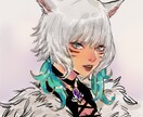 ゲームキャラのSNSアイコンを描きます 女性キャラが得意ですが、男性キャラも全力で描きます！ イメージ5