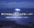 貴方のお悩みの解決のお手伝いします 初回限定の特別価格で体験してください イメージ1