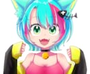 可愛くて印象的なSNSアイコン/イラスト描きます ヘッダー、ブログ、WEB、創作、Youtube用にも！ イメージ2