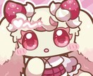 かわいい絵柄でSNSアイコン描きます 著作権譲渡、使用用途自由、商用利用可能 イメージ3