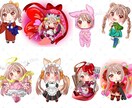 ミニキャライラスト、動画用サムネイルも描きます あなただけのオリジナルミニキャラ描きます！作風も様々ご用意！ イメージ1