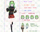 希望通りのイラスト描きます 商用利用OK！リテイク無制限！ イメージ1