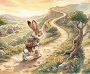 社長の想いを絵本のような動物物語に仕上げます 会社の理念や創業の苦労を、愛されるブランド物語にします イメージ1