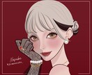 商用可✨大人可愛い/綺麗め/上品なイラスト描きます 配信用/歌ってみた/サムネ/アイコン/似顔絵/立ち絵など❣️ イメージ10