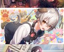 動画サムネ、同人誌表紙等一枚イラスト作成します かわいい　かっこいい　綺麗等用途に合わせたイラスト制作します イメージ2