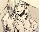 漫画風白黒イラスト作成致します 力強くメリハリのついたイラストをお求めの方は是非！ イメージ2