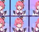 実績募集！Live2Dモデリングお安く承ります 制作～導入後の活動サポートまでさせていただきます！ イメージ6