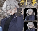 立ち絵・アイコン・SD制作します 表情差分〇／ラフ修正無料/性癖に刺さるような絵を書きます イメージ2