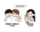 なんかクセになる!ゆるゆるイラスト描きます 商用利用◎SNSアイコン・挿絵にも使えます！ イメージ3