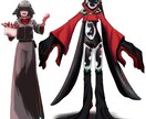 キャラクター設定をもとに【イラスト化】します キャラ•世界観•設定を絵として制作します〜オリキャラ歓迎〜 イメージ3