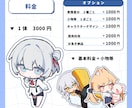 かわいいSDキャライラスト描きます 商用利用OK！グッズや配信などに イメージ2