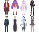Vtuber 全工程制作します 男女キャラどちらもOK！このお値段で全てお作りします！ イメージ2