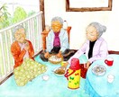手描きの水彩イラスト描きます 生活感溢れる優しく懐かしいイラストが得意です イメージ9
