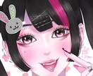 透明感のあるかわいいSNSアイコンを描きます 丁寧なヒアリングであなたの”好き”を、最高にかわいくします♡ イメージ2