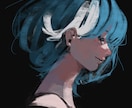 透明感と存在感のあるイラストをお描きいたします SNSアイコン･一枚絵等を主に受け付けております。 イメージ4