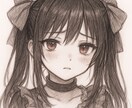 可愛い地雷系女子アイコン制作します 赤目・ツインテ対応 SNS映えする可愛い1枚 イメージ3